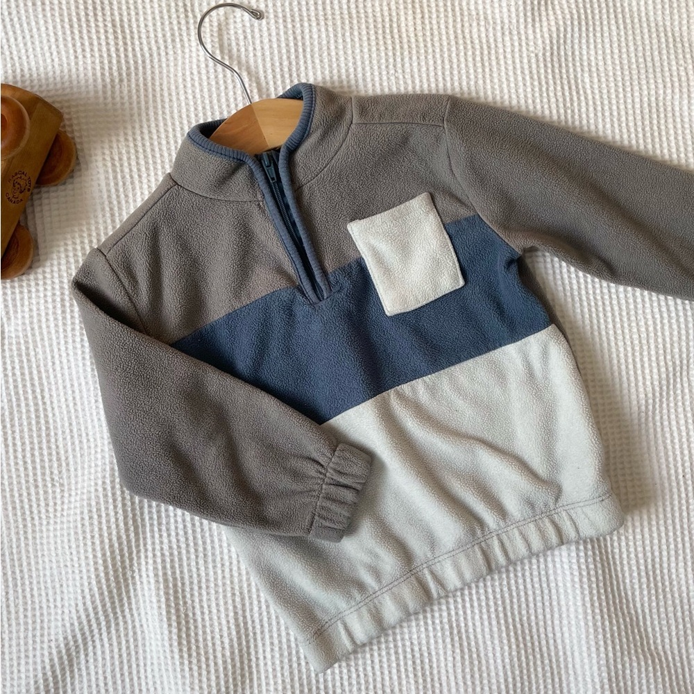 Fleece quarter zip